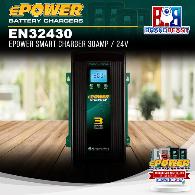 ePOWER EN32430 24V 30A Battery Charger