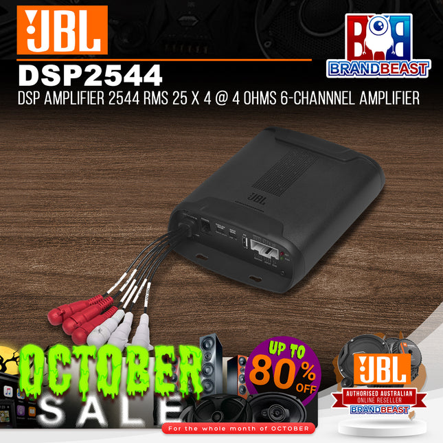 JBL DSP2544 DSP AMPLIFIER 2544 RMS 25 X 4 @ 4 Ohms 6-Channnel Amplifier