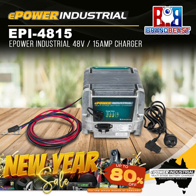 ePOWER Industrial EPI-4815 48V/15Amp Battery Charger