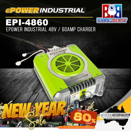 ePOWER Industrial EPI-4860 48V/60Amp Battery Charger