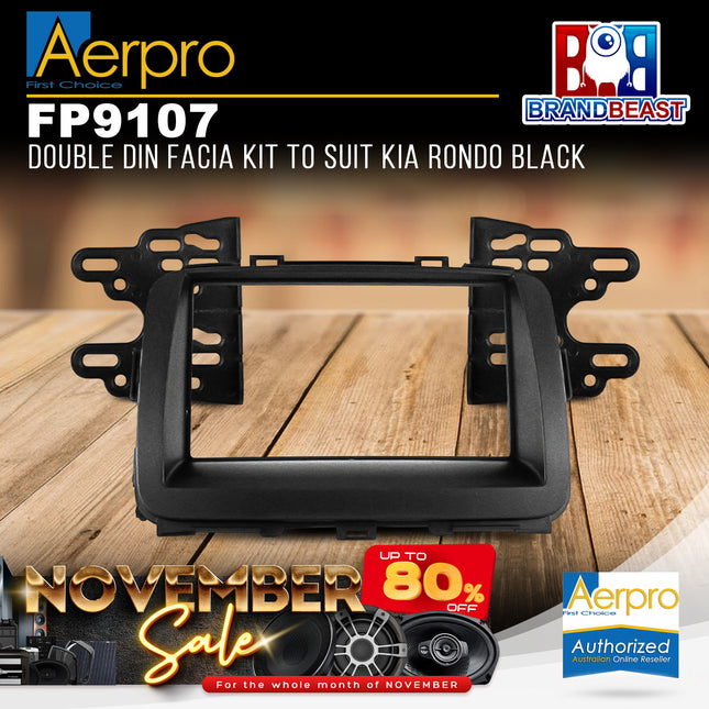 Aerpro FP9107 Double Din Facia Kit to Suit Kia Rondo