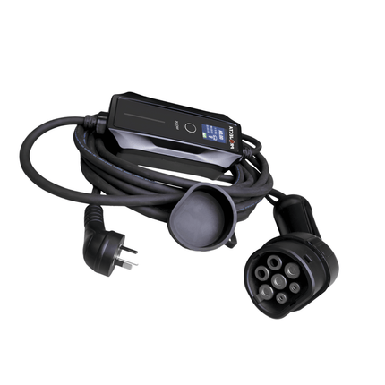 Projecta EVC2KW 2.4kW Portable EV Charger with LCD Screen and EVA Storage Case