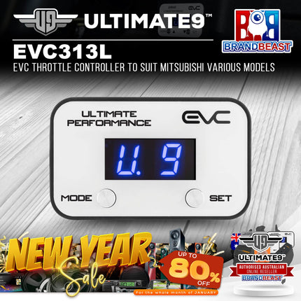 Ultimate9 EVC313L EVC Throttle Controller Suit Mitsubishi Various Models