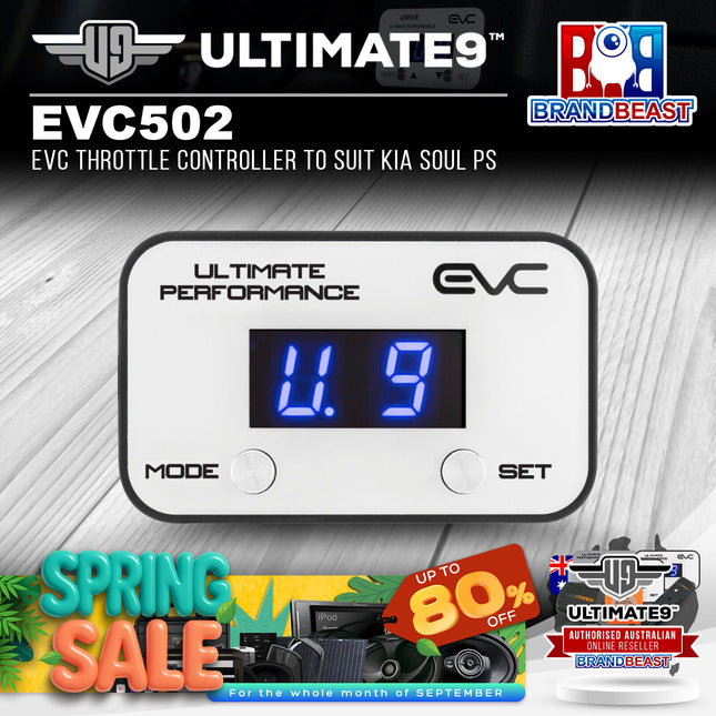 Ultimate9 EVC502 EVC Throttle Controller to Suit Kia Soul PS