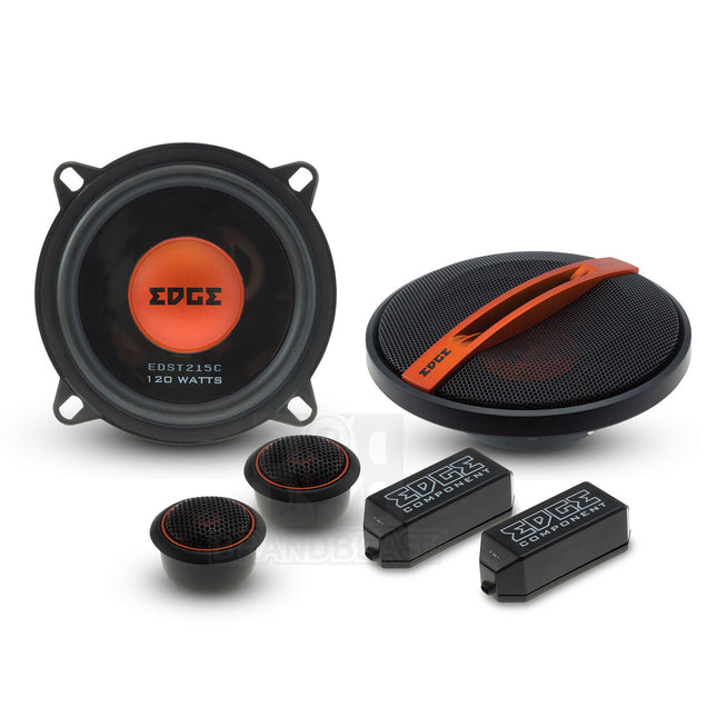 Edge EDST215C-E6 5" 120W 2-Way Component Car Speakers