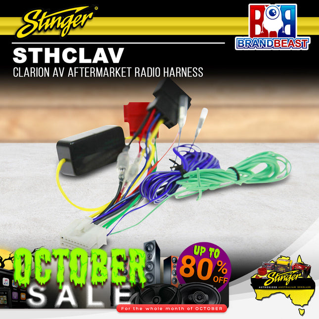 Stinger STHCLAV Clarion AV Aftermarket Radio Harness