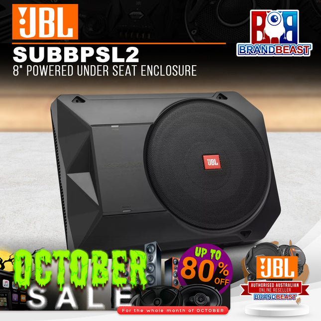 JBL BassPro SL2 8" Powered Underseat Subwoofer Enclosure
