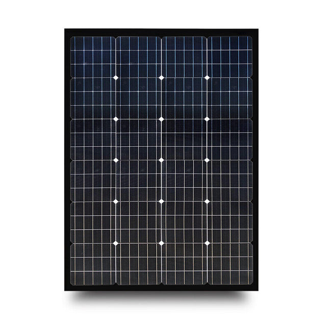 Enerdrive SP-EN150SQ-BLK Solar Panel - 150w Mono Squat Black Frame