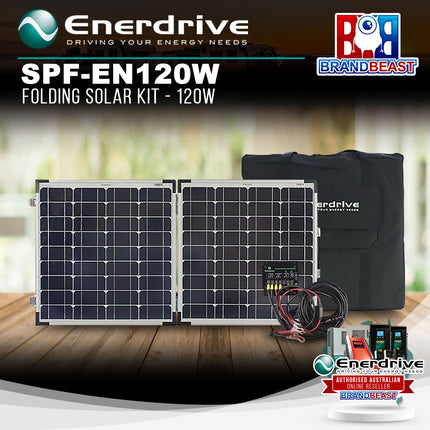 Enerdrive SPF-EN120W Folding Solar Kit - 120w