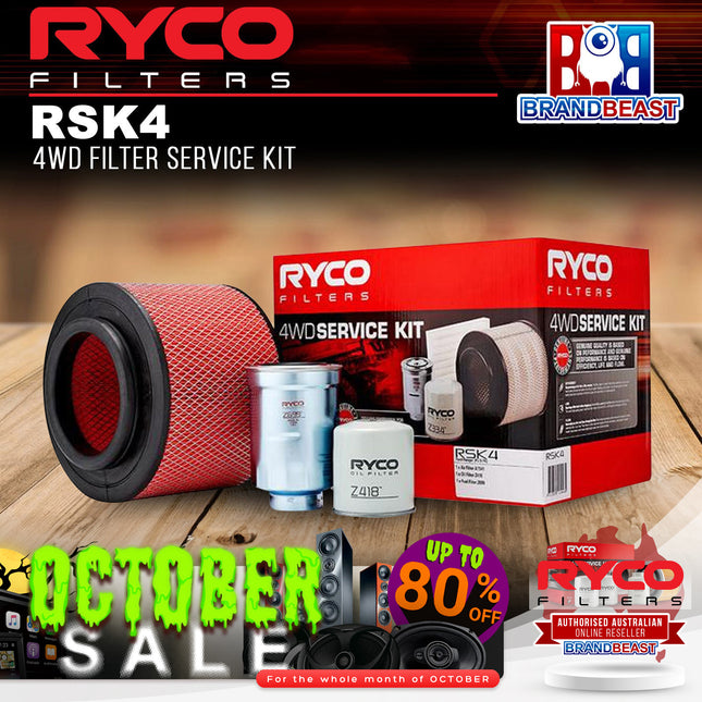 Ryco RSK4 4WD Filter Service Kit