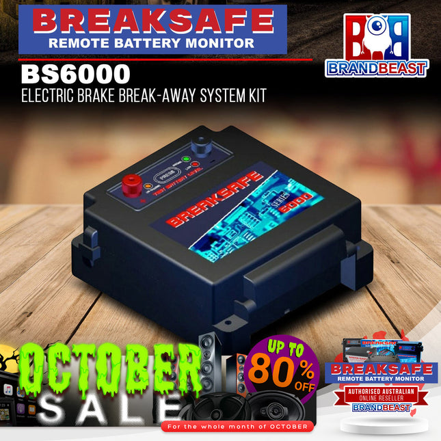 BREAKSAFE BS6000 Electric Brake Break-Away System Kit