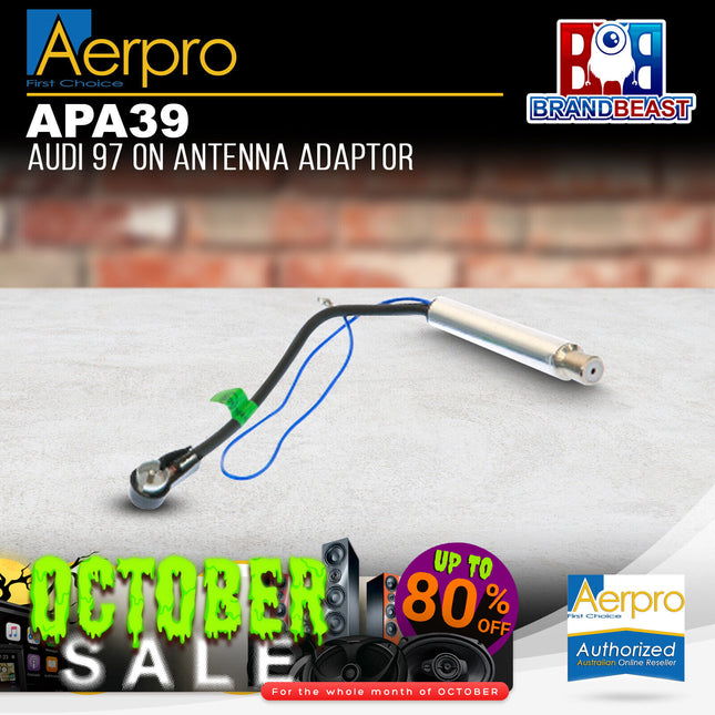Aerpro Apa39 Audi 97 On Antenna Adaptor