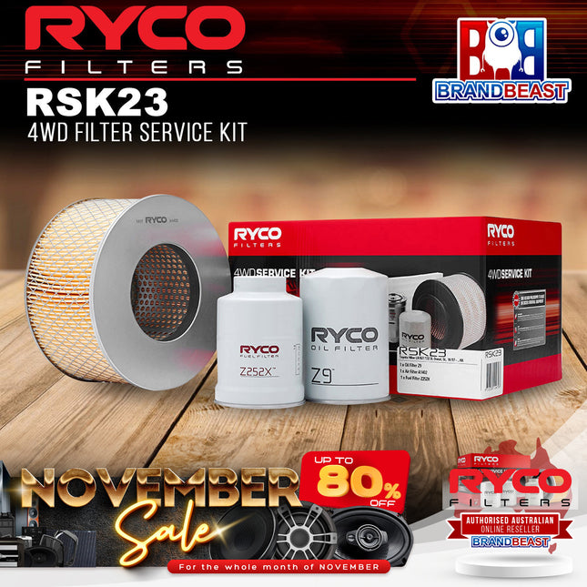 Ryco RSK23 4WD Filter Service Kit