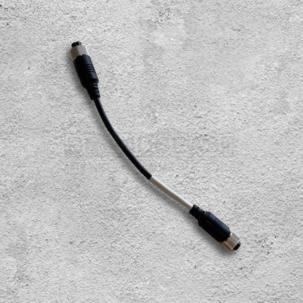 MONGOOSE F2F10CM 4-Pin Heavy Duty Camera Cable Adapter - Male to Male Connector