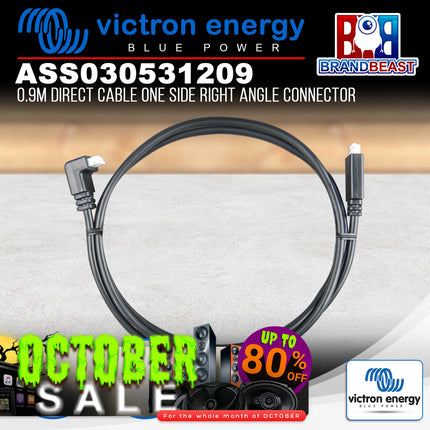 Victron Energy ASS030531209 0.9M Direct Cable One Side Right Angle Connector