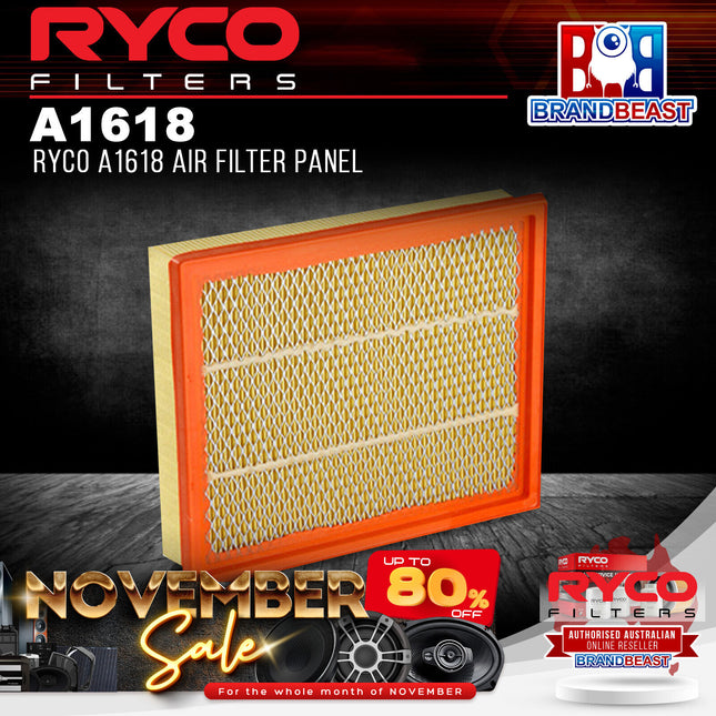 Ryco A1618 Air Filter Panel