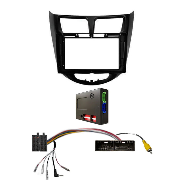 Car Audio Connect F9HY2K2 CAC 9" Fascia Kit - Hyundai Accent 2011-2020
