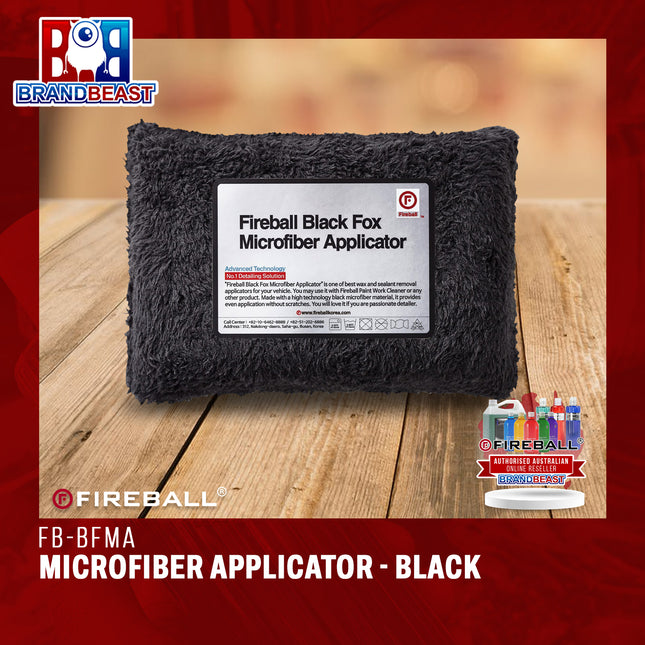 Fireball FB-BFMA MICROFIBER APPLICATOR - BLACK