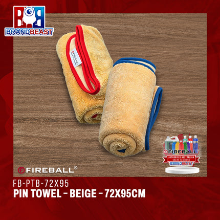 Fireball FB-PTB-72X95 PIN TOWEL – BEIGE – 72x95cm