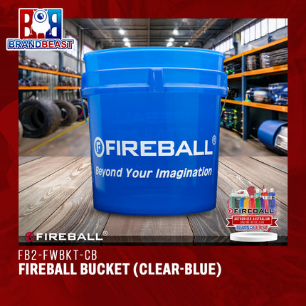 Fireball FB2-FWBKT-CB FIREBALL BUCKET (Clear-Blue)
