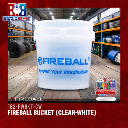 Fireball FB2-FWBKT-CW FIREBALL BUCKET (Clear-White)