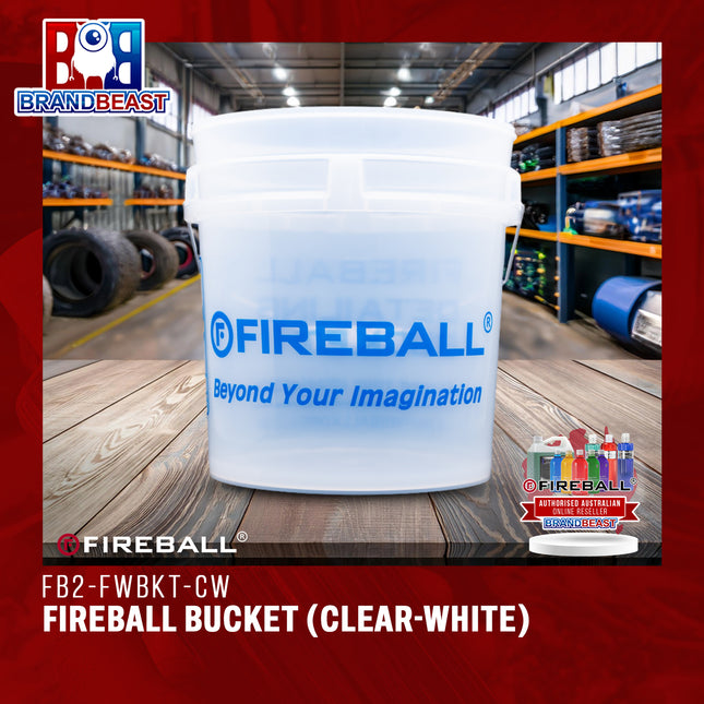Fireball FB2-FWBKT-CW FIREBALL BUCKET (Clear-White)