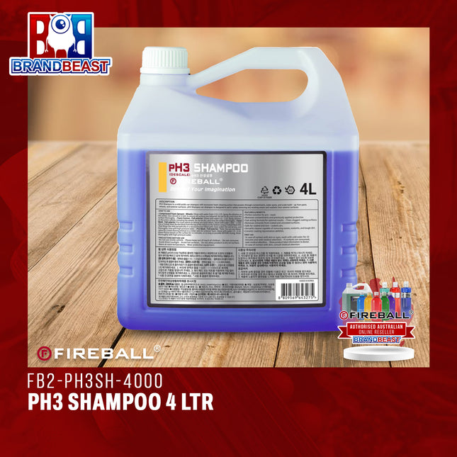 Fireball FB2-PH3SH-4000 PH3 Shampoo 4 LTR