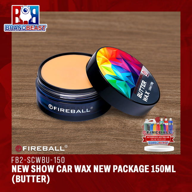 Fireball FB2-SCWBU-150 New SHOW CAR WAX New Package 150ml (Butter)