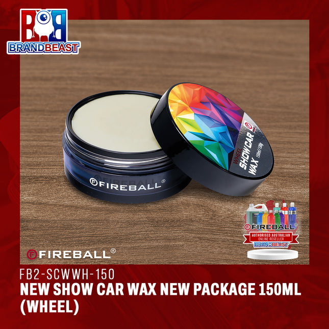 Fireball FB2-SCWWH-150 New SHOW CAR WAX New Package 150ml (Wheel)