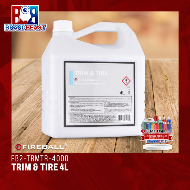 Fireball FB2-TRMTR-4000 TRIM & TIRE 4L