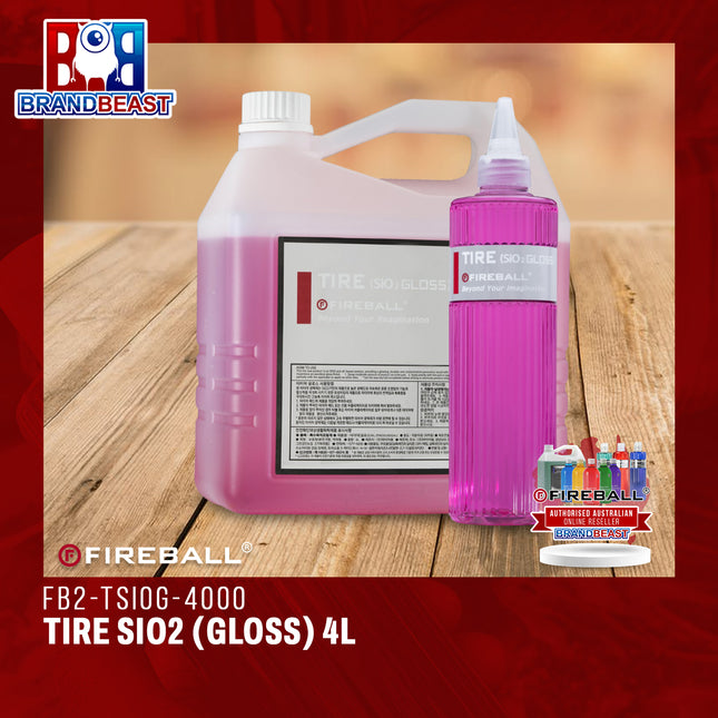 Fireball FB2-TSIOG-4000 TIRE SIO2 (Gloss) 4L