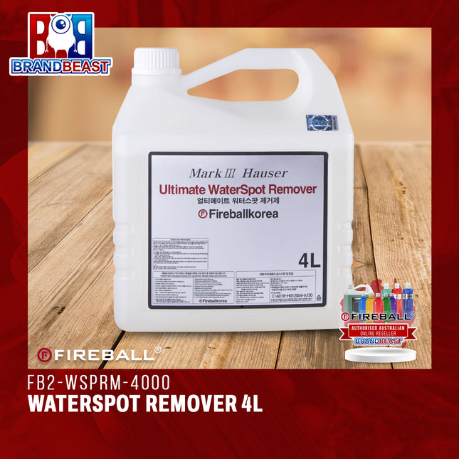 Fireball FB2-WSPRM-4000 WATERSPOT REMOVER 4L