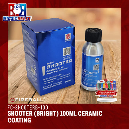 Fireball FC-SHOOTERB-100 SHOOTER (Bright) 100ml Ceramic Coating