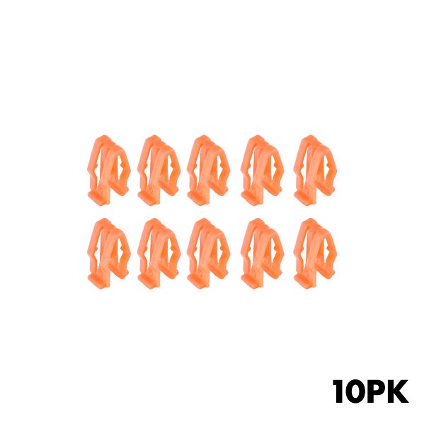 Aerpro FC22 Facia Clips - Orange Soft Hold Clips for VW 9" & 10" Kits