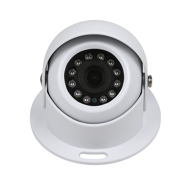 AUTOBACS FHD180W - 1080P Dome Camera 12V White