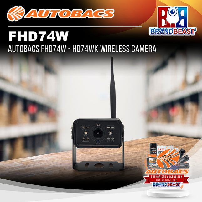 AUTOBACS FHD74W - HD74WK Wireless Camera