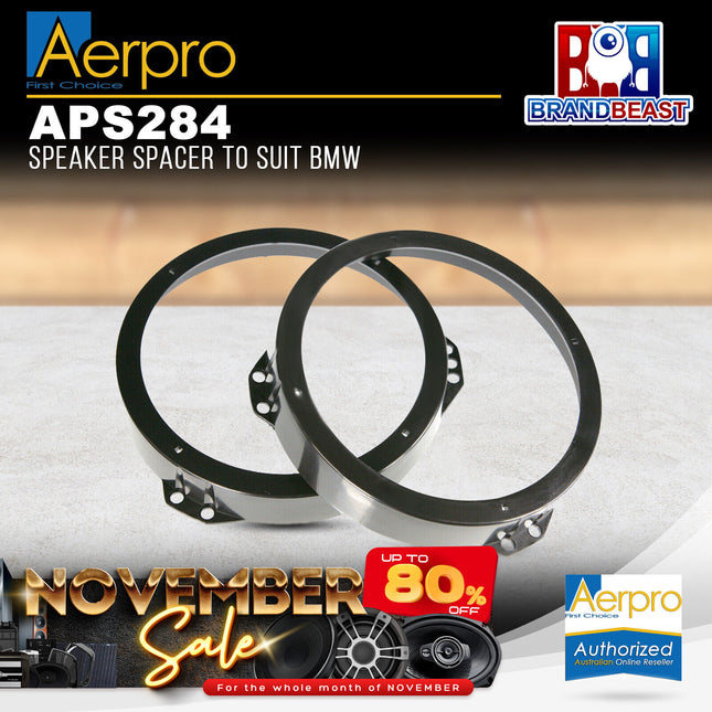 Aerpro APS284 Speaker Spacer to Suit BMW