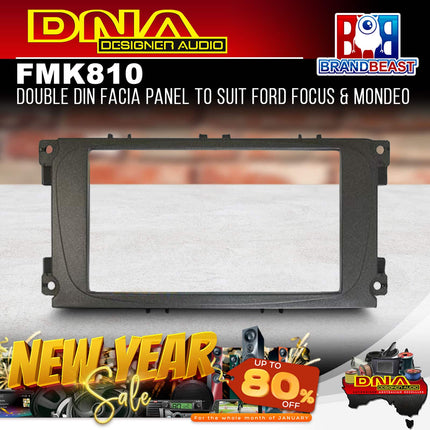 DNA FM-K810 Double DIN Fascia Panel To Suit Ford Focus &amp; Mondeo