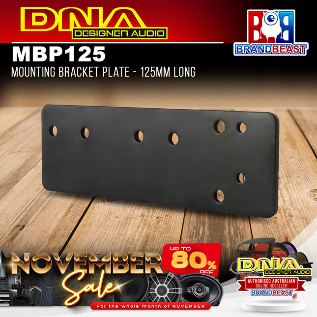 DNA MBP125 Mounting Bracket Plate - 125mm Long