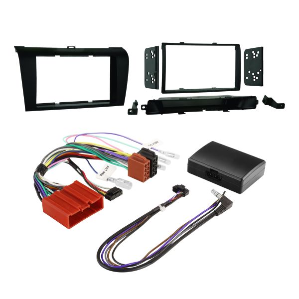 Aerpro FP7504K Double DIN Head Unit Install Kit Mazda 3 BK