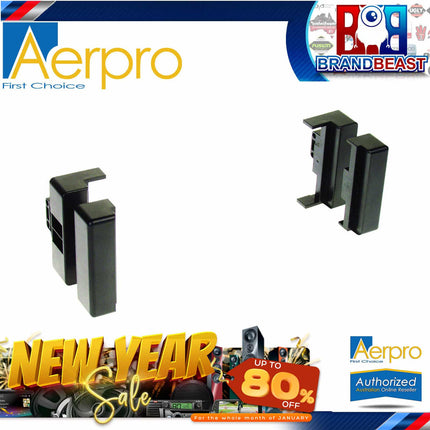 Aerpro FP8029 Single DIN Textured Black Facia Kit Suit Audi Various Models