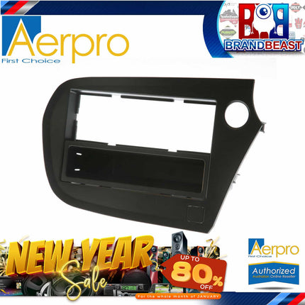 Aerpro FP8033 Single/Double DIN Black Facia Kit Suit Honda Insight 2010 - 2013