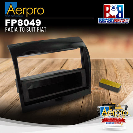 Aerpro FP8049 Single/Double DIN Black Facia Kit Suit Fiat Ducato 2012 - 2014