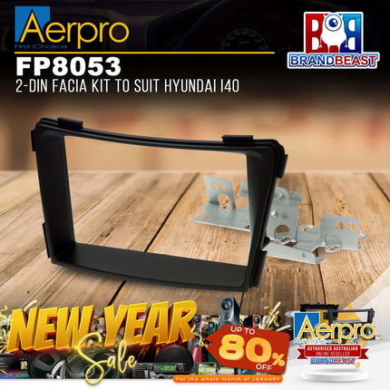 Aerpro FP8053 2-DIN Facia Kit to Suit Hyundai i40