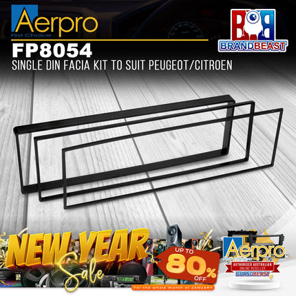 Aerpro FP8054 Single DIN Facia Kit to Suit Peugeot/Citroen