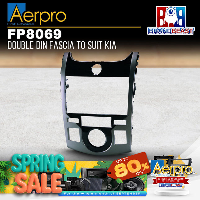 Aerpro FP8069 2-DIN Facia Kit to Suit Kia Cerato