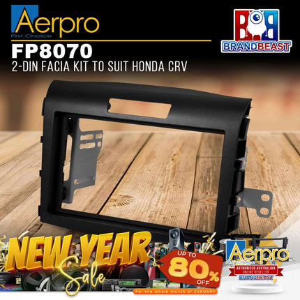 Aerpro FP8070 2-DIN Facia Kit to Suit Honda CRV