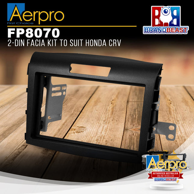 Aerpro FP8070 2-DIN Facia Kit Suit Honda CRV 2012-2017 RM Charcoal
