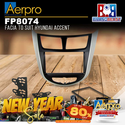 Aerpro FP8074 Facia to Suit Hyundai Accent