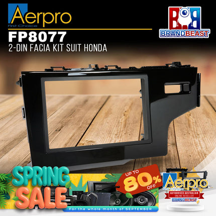 Aerpro FP8077 2-DIN Facia Kit Suit Honda Jazz/Fit GF 2014-On